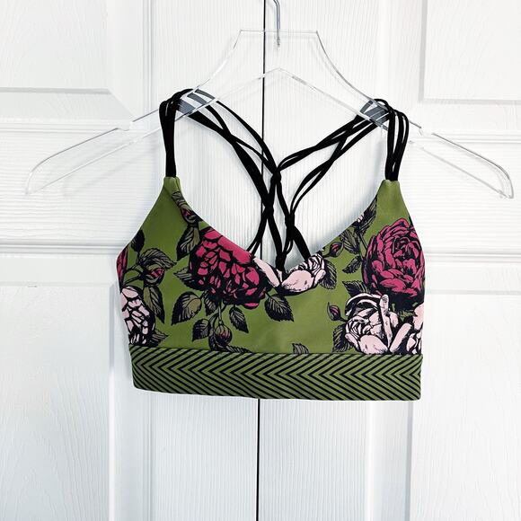 Lorna Jane Femme Power Print Sports Bra - Picture 3 of 6